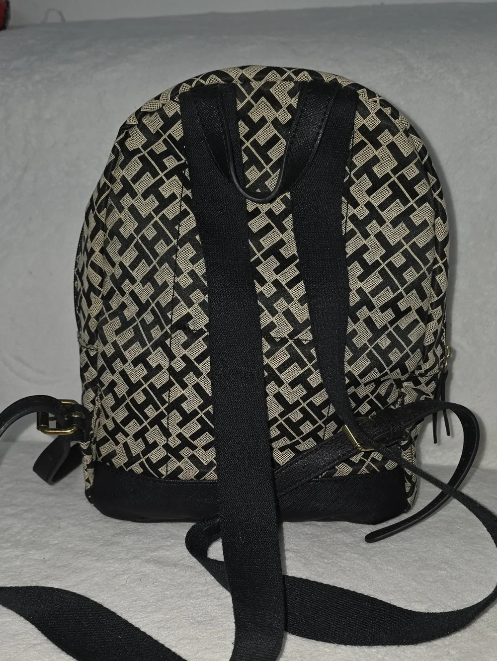 Tommy Hilfiger Logo Monogram Charm Mini Backpack